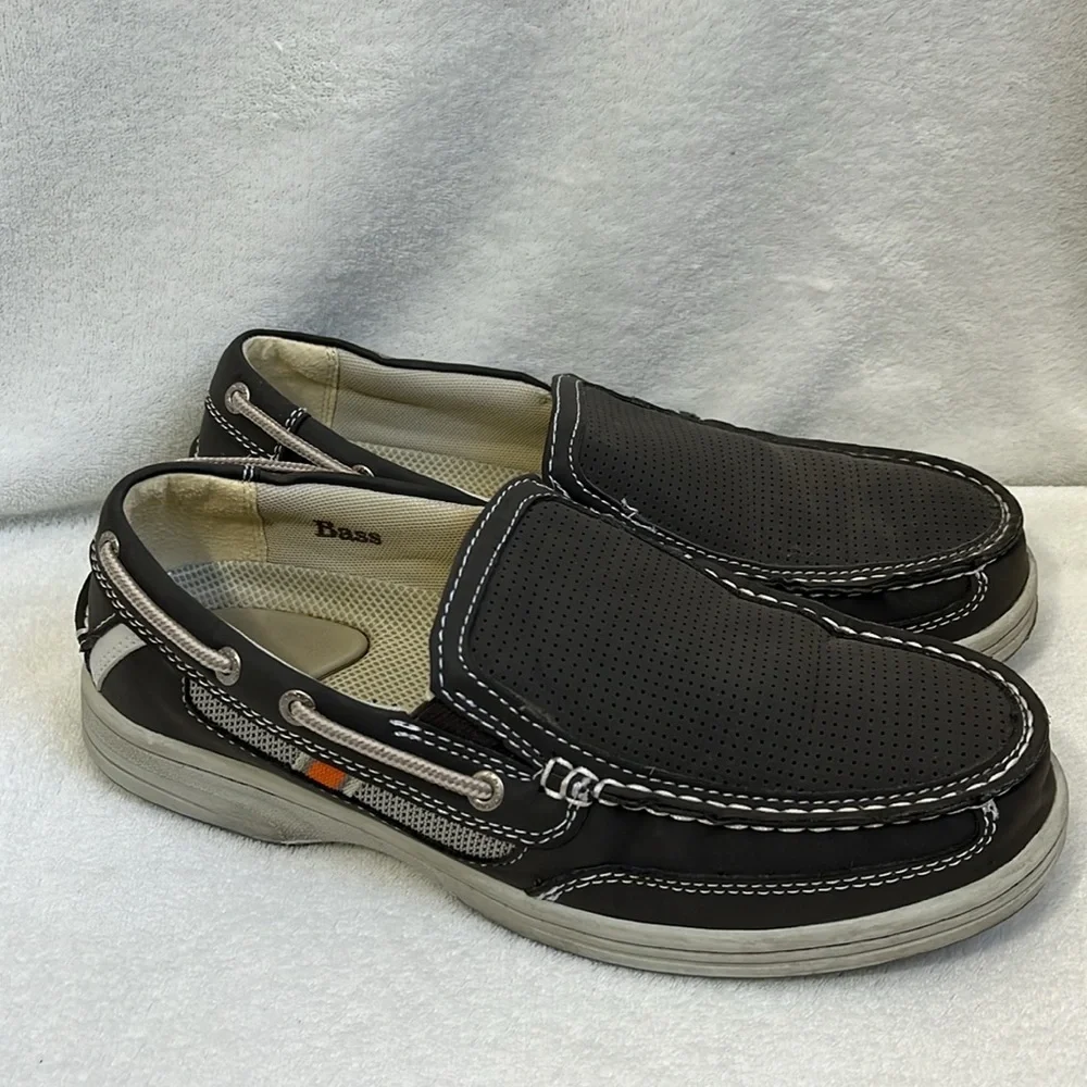 G. H. Bass Men’s Slip On Boat Shoes Size 8